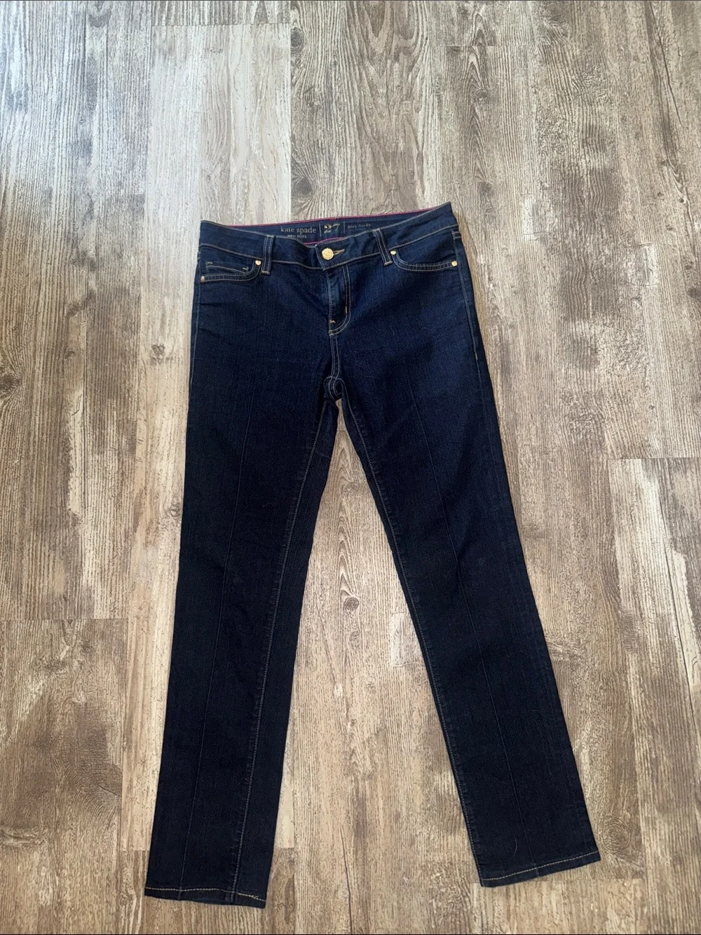 kate spade Dark Blue Women's Straight-Leg Jeans